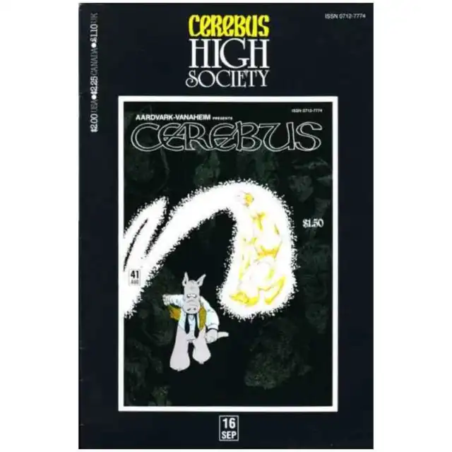 Cerebus: High Society #16 in Very Fine + condition. Aardvark-Vanaheim comics [m,