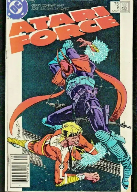 Atari Force #6 1984 Dc -Shi-Fi Super-Hero Conway/ Lopez...vg