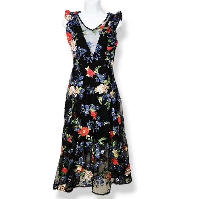 NEW $220 ANTHROPOLOGIE Vone Dashing Lace Midi Dress Size 2 Z252-30 $167.00 - PicClick NEW $220 ANTHROPOLOGIE Vone Dashing Lace Midi Dress Size 2 Z252-30 $167.00 - PicClick