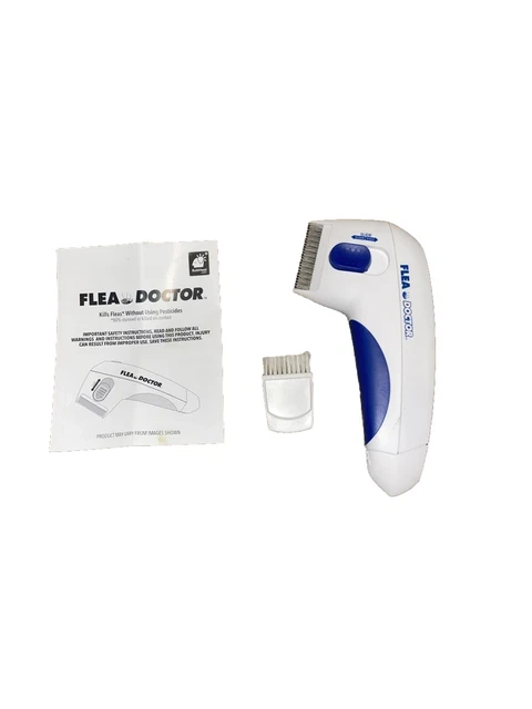 Flea Doctor Electronic Flea Comb for Dogs & Cats
