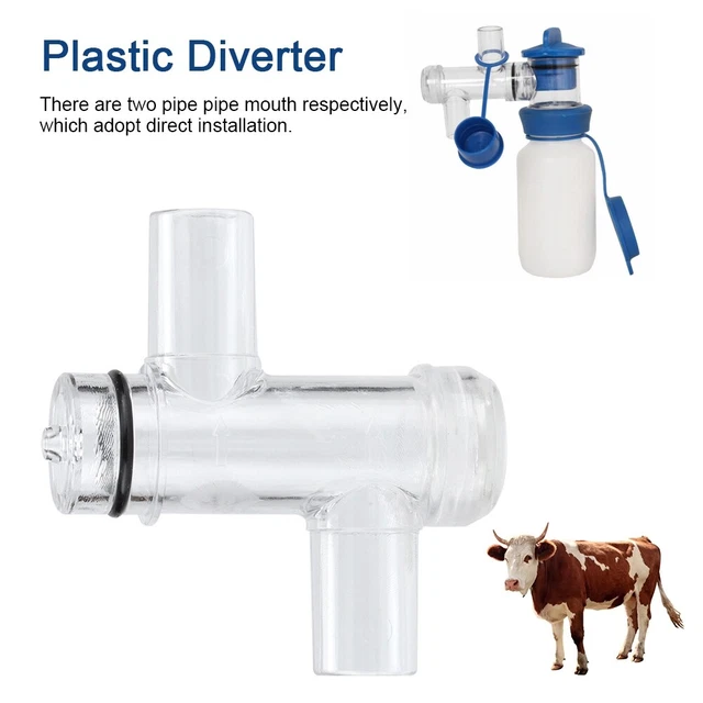 HL MP47A Plastic Milk Sampling Bottle Container Sampler Diverter For Milking