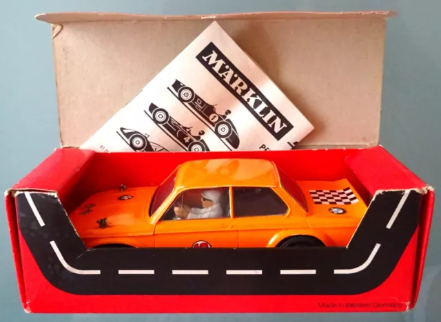 Märklin Sprint, schöner BMW 2002 TURBO ORANGE Nr. 1322, guter Zustand in OVP TOP