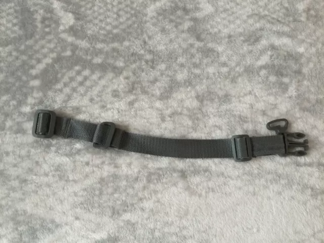 Genuine iCandy Peach 1,2 Waist Right HARNESS STRAP clip Grey for Lower seat unit