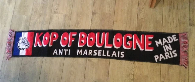 Écharpe PSG - Foulard Boulogne Boys - Supporteur Paris Saint-Germain