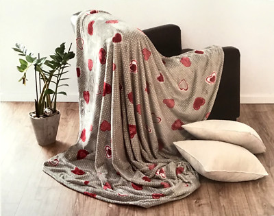 Coperta Adatta a Letti e Sofà 150x200cm Coperta Jacquard Design Coperta Super Soft in Flanella Rendiele Copertain Flanella 