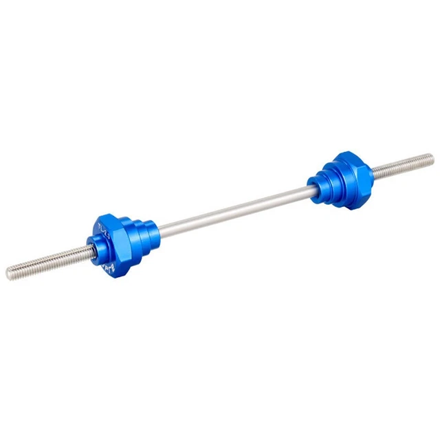 Accessotech Speichennippel-Schlüssel 6-fach – Für Felgen, Größen 10-15, Aus Karbonstahl