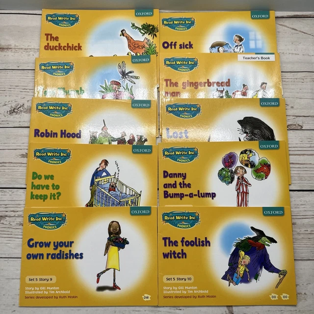 READ WRITE INC Phonics Yellow Storybooks School Reading Books Full Set