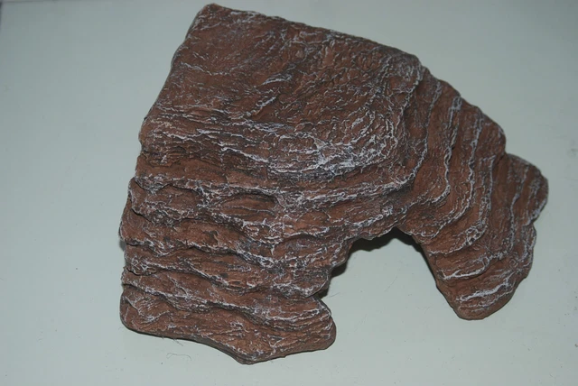 Large Corner Basking Platform Mottled Brown 26 x 22 x 10 cms Turtle Terrapin