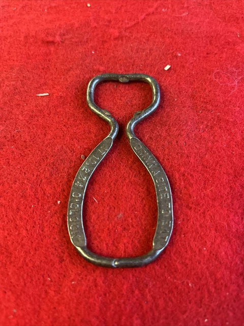 Vtg Dr Pepper Metal Bottle Opener ‘Drink a Bite To Eat’ Marked 10 2 4