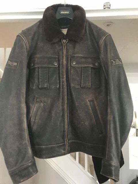 TRIUMPH MOTORCYCLE JACKET James Dean Limited Edition