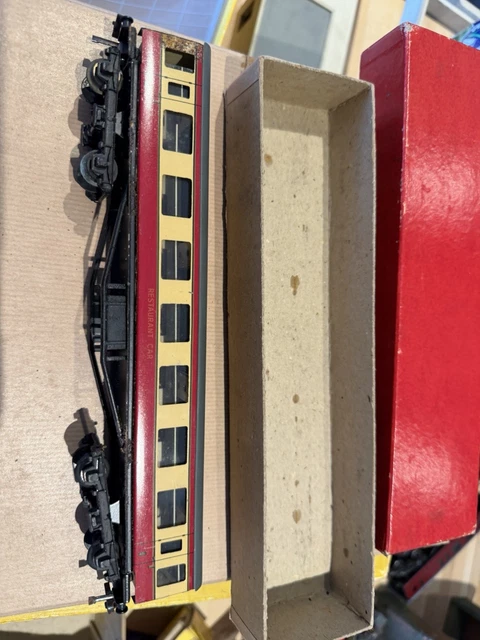 TWIN TRIX TTR 1/587 BR Bogie Restaurant Coach Car Boxed £7.99 - PicClick UK