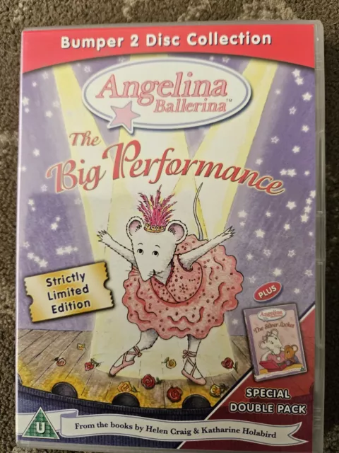 Angelina Ballerina The Big Performance Dvd Includes Bonus Disc The Silver Locket