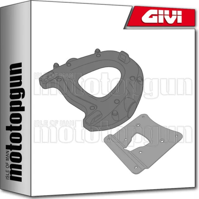 Givi Porte-Paquet Basculant Monokey Piaggio Mp3 Touring 400 2011 11