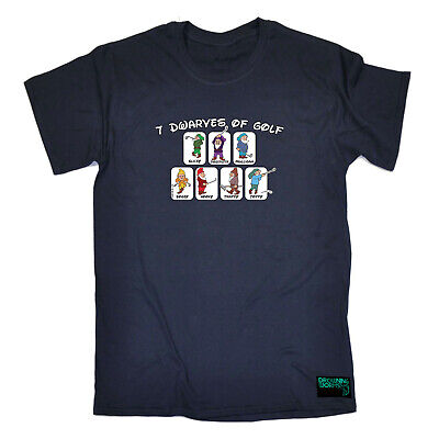 Oob 7 Dwarves Of Golf - Mens Funny Novelty Tee Top Gift T Shirt T-Shirt Tshirts