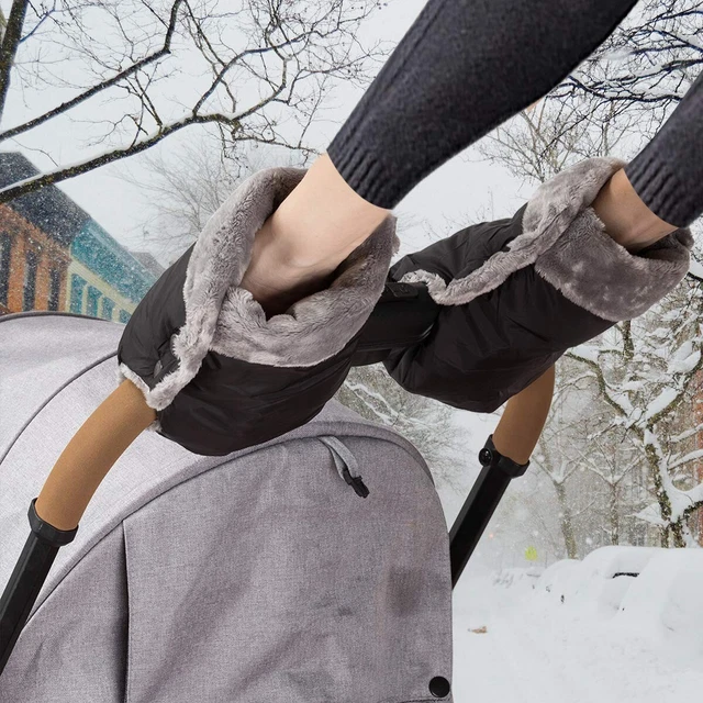 Winter Warmer Gloves Pram Pushchair Hand Muff Waterproof Stroller Accessory UK