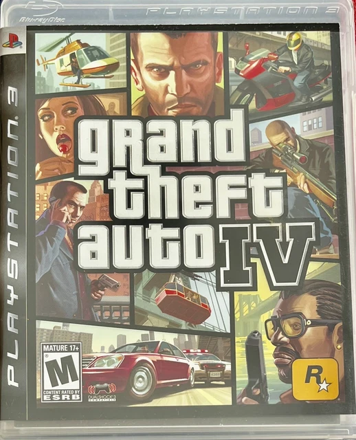 Grand theft auto deals 4 playstation 3