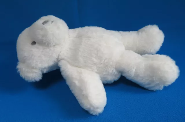 TEDDY BEAR white plush 11" tall soft toy COLLECTION " MY BEST FRIEND " NEXT 3