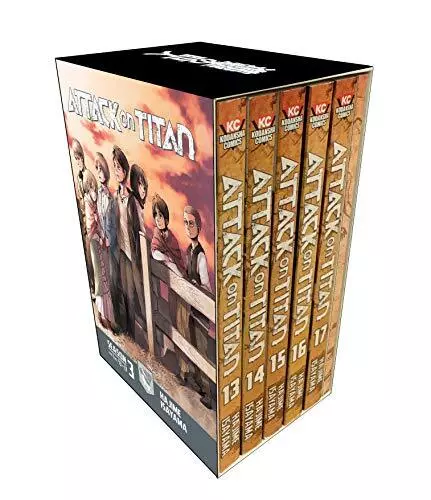 Attack on Titan Season 3 Part 1 Manga Box Set, Isayama 9781632366559 New*.