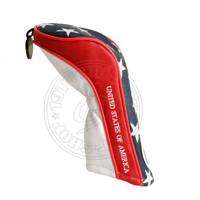 USA Star Stripes Fairway Head Cover for TaylorMade M1/M2/SLDR/RBZ/R15/R11/Burner