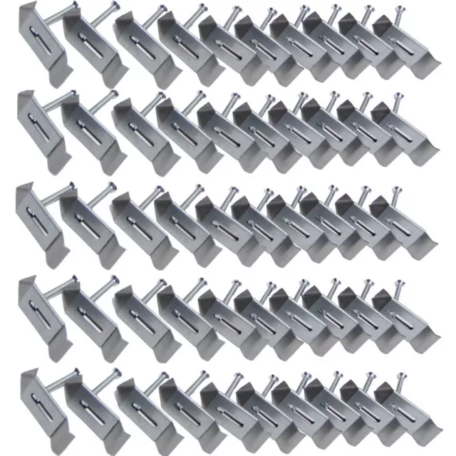 50 Pieza Ganchos de Cornamenta de Metal para Corzo 52.2-50