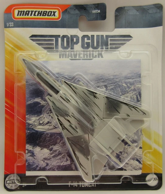 MATCHBOX TOP GUN Maverick F14 Tomcat Jet Die Cast Aircraft 15.88