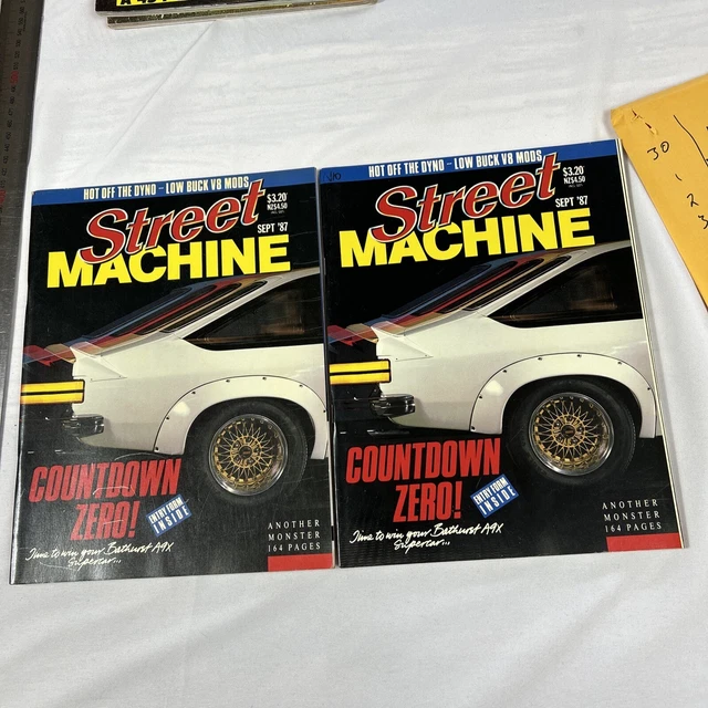 September 87 - Vintage Street Machine Magazine