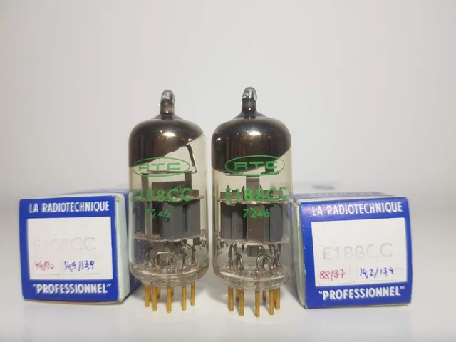 Tube EL82 Philips RT Chartres NOS (New Old Stock) - Testé 90%, Getter En Anneau