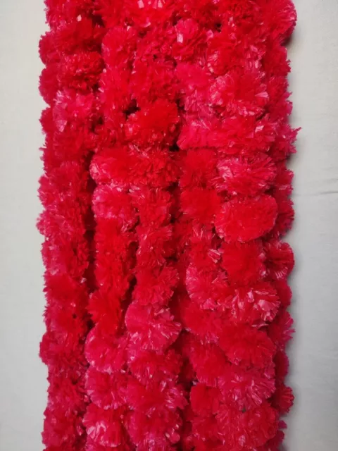 Guirnalda artificial de flores de caléndula, boda india, Navidad,...