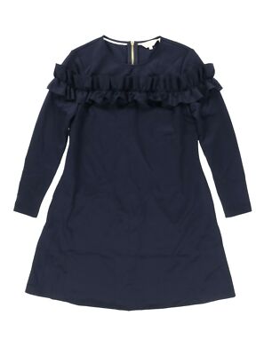 Ted Baker London 146243 Woman's Dark Blue Knee-length Dress Ted's Sz 2