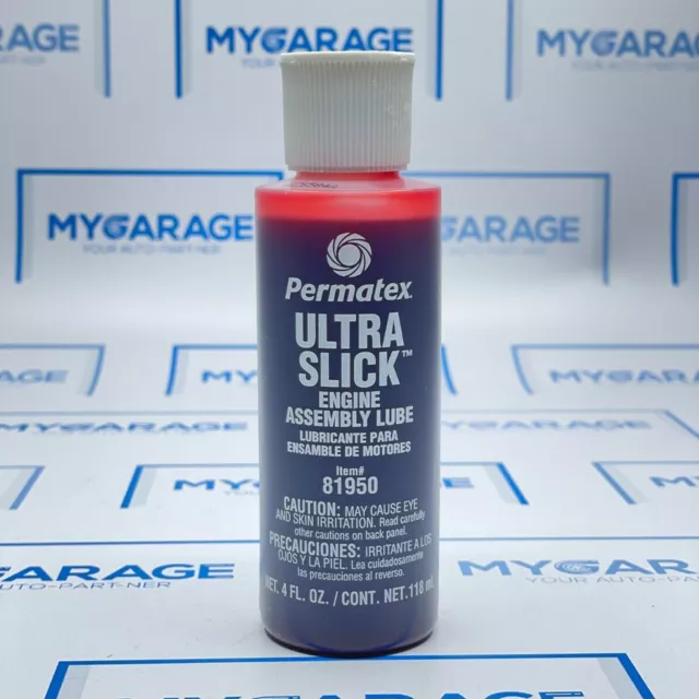 Permatex Ultra Slick Engine Assembly Lube Lubricant Squeezable 4 oz Bottle 81950