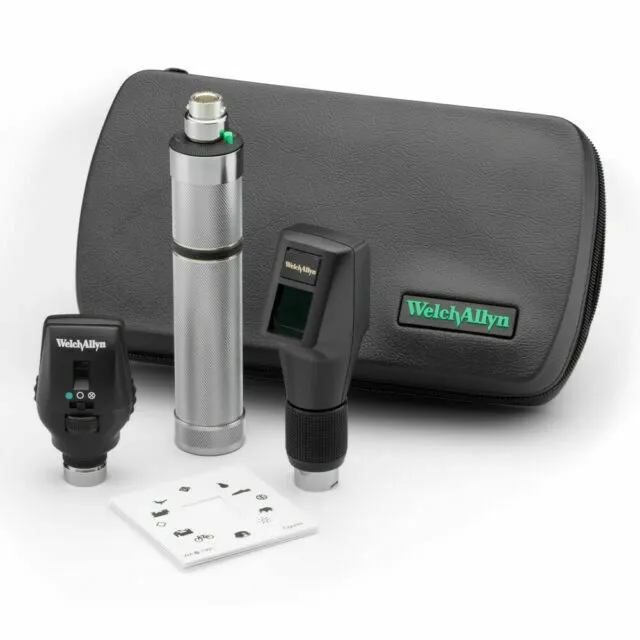 Welch Allyn Combined Set 3.5V Halogen HPX Streak Retinoscope Ophthalmoscope