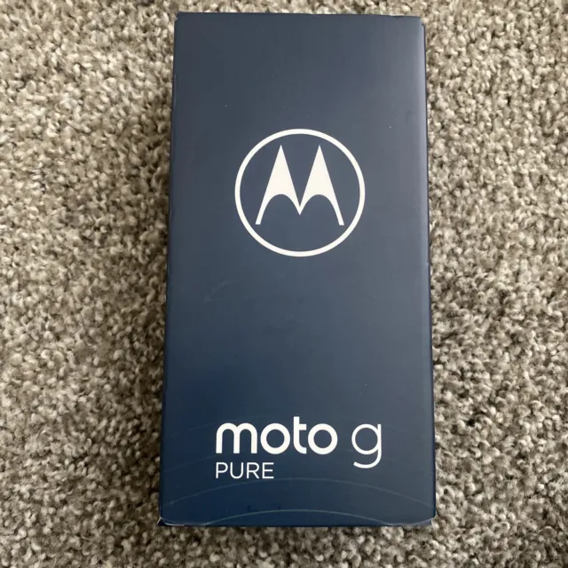 Moto G Pure | 2-Day battery | Unlocked | 3/32GB | 13MP Camera | Deep Indigo