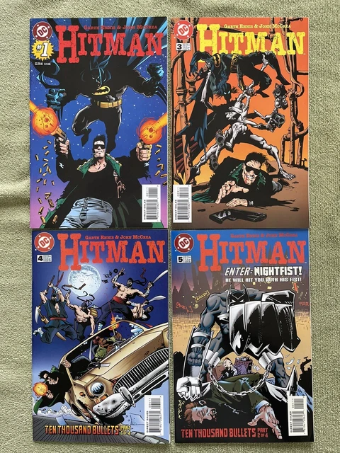 #1 HITMAN DC 21 Issue Lot! GARTH ENNIS JOHN McCREA BATMAN! Catwoman ...