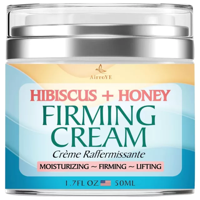 Hibiscus and Honey Firming Cream: Skin Tightening Neck Firming Lotion 08/25 CR-2