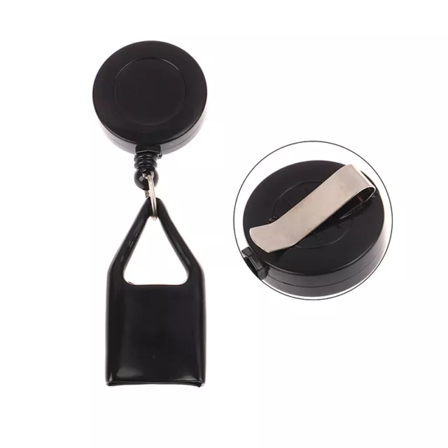 Copertura protettiva accendino supporto accendino clip manica con tasto retrattile*jy