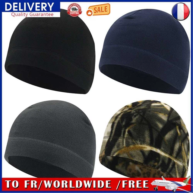 Winter Cycling Hat Fleece Warm Windproof Women Men Motorcycle Running Ski Caps