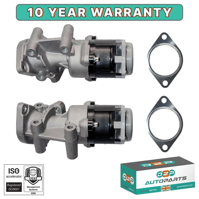 EGR VALVES GAUCHE et Droite Pour Land Rover Discovery 3 Range Rover ...