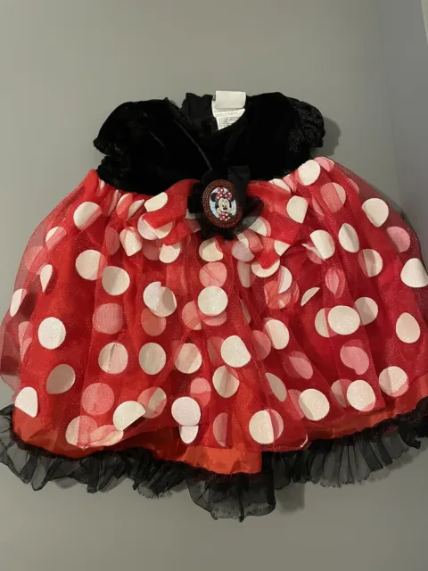 Disney Baby Minnie Mouse Dress/Costume 6-12 Months