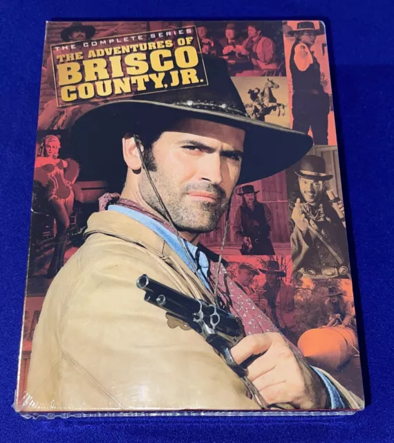 OOP SEALED Adventures of Brisco County Jr COMPLETE TV Series Bruce Campbell