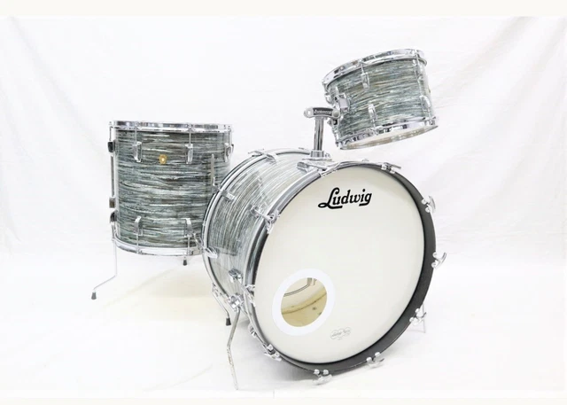VINTAGE 60S LUDWIG 22BD 13TT 16FT BlackOyster $5,100.00 - PicClick