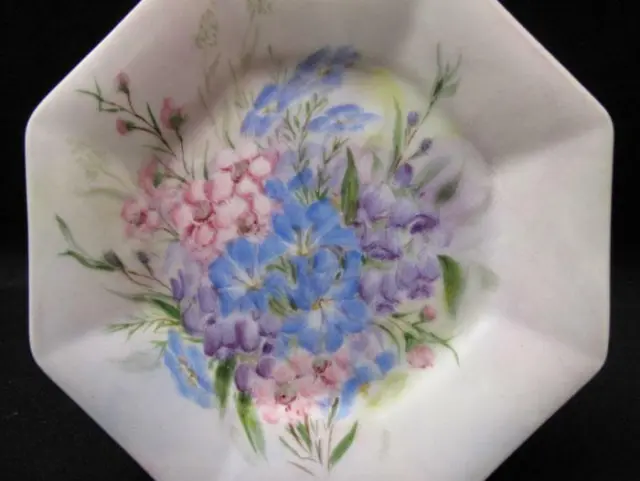 Signed Alva Gooden Wa Handpainted Western Australian Wildflower Porcelain Plate 2