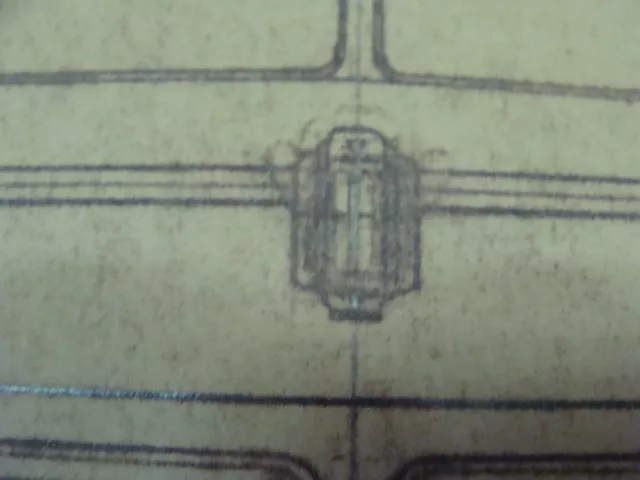 Disegno Tecnico Autobus Gran Turismo Su Telaio Fiat 682 Rn 1954 Viberti 3