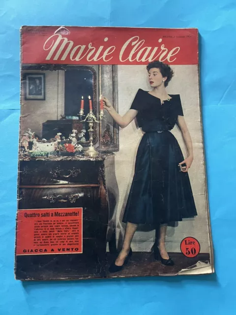 RARE VINTAGE MARIE Claire March 1954 - Suzy Parker Model £15.00 - PicClick  UK