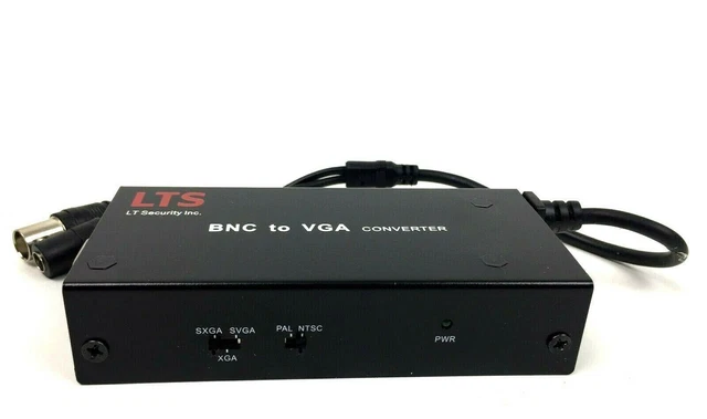 LTS BNC to VGA Converter with Power Adaptor LTAVB0VA6