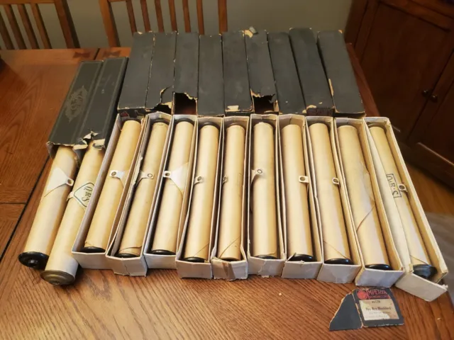 Over 80 Player Piano Rolls - QRS Imperial Vocalstyle - Many 80+ Roll Speed