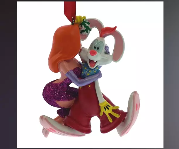 Disney Store Roger Rabbit and Jessica Ornament  NWT