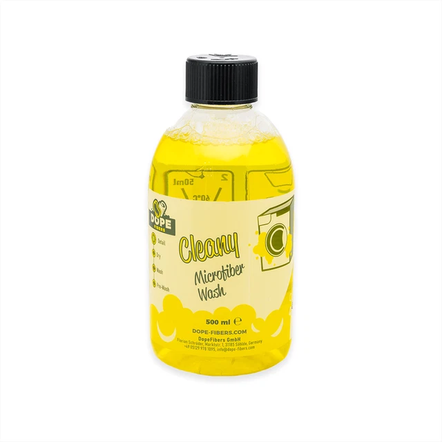 DopeFibers Cleany Microfiber Wash - Detergente lavaggio microfibre