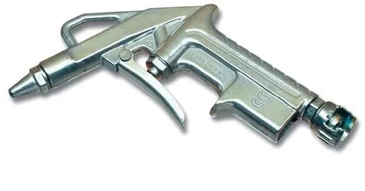Pistola Aria Compressa Allumminio Attacco A Baionetta Compressore Con Ugello
