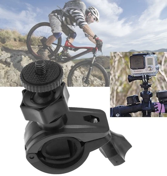 FÜR GOPRO 360° Klemme Halterung Motorrad Fahrrad Rohr Lenker ActionCamera 360oA EUR 7,49