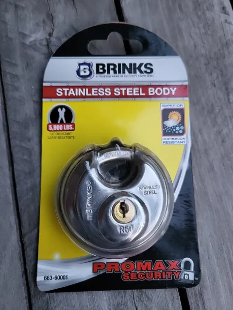 Brinks R60 Stainless Steel Key Lock